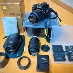 ☆お譲り先決定⭐︎
【美品】デジタル一眼  レンズ3本他セット！