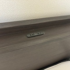 【取引中／受け渡し者決定】家具 ベッド シングルベッド2台　 キングサイズの画像