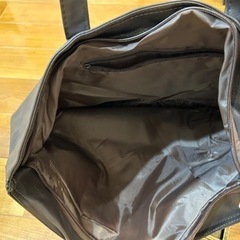 【未使用品、値下げ！】革の手提げ鞄　の画像