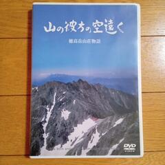 穂高岳山荘　山の彼方の空遠く