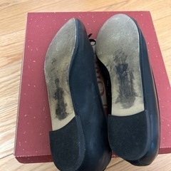 ユニクロ黒パンプス☆24.5センチくらいの画像