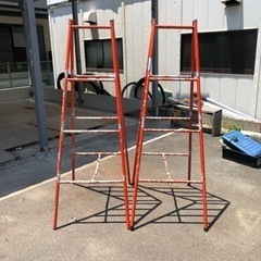 鉄　梯子　ハシゴ　脚立　2個セット