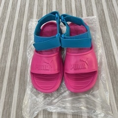 数回使用PUMAサンダル☆21センチ