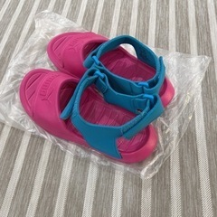 数回使用PUMAサンダル☆21センチの画像
