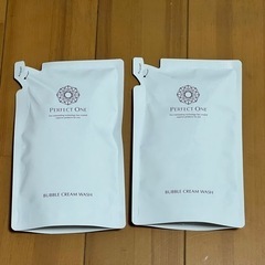 パーフェクトワン バブルクリームウォッシュ 190ml  詰め替え 2個セットの画像