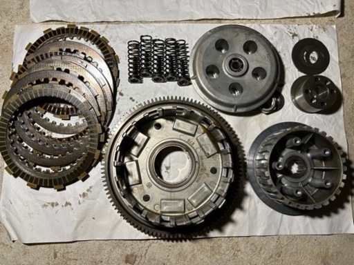 ZRX400 クラッチハウジング等