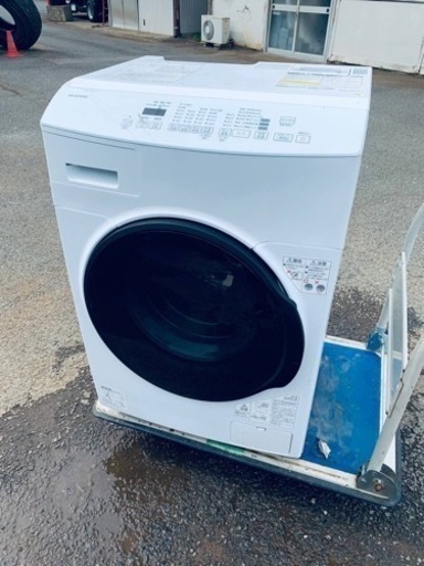 ♦️ アイリスオーヤマ　ドラム式洗濯機【2021年製】CDK832