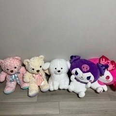 ぬいぐるみ5点セット