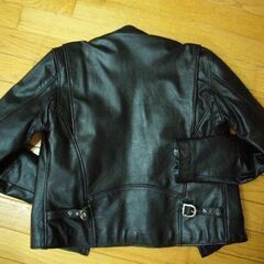 美中古Ｌサイズ・キャロル風！シングルライダース革ジャンの画像