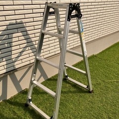 お話中　ナカオ アルマック 四脚伸縮兼用脚立 JQNー150の画像