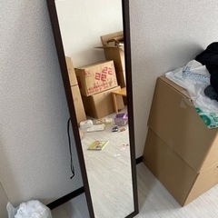 【取引先決定】全身鏡　姿見　ダークブラウン