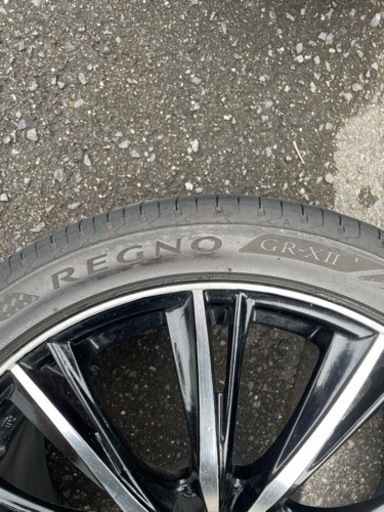 最終値引き　ウェッズ　レオニス　19インチ　ホイール＋タイヤセット 