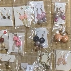 ハンドメイド品 ピアス在庫整理中
