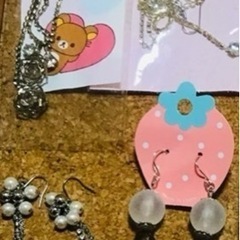 ハンドメイド品 旧作ピアス在庫整理中の画像