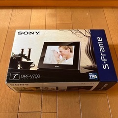デジタルフォトフレーム　SONY DPF-V700(B)