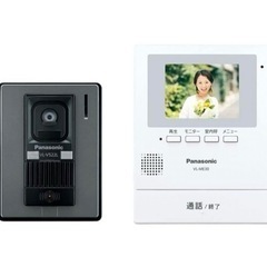 パナソニック テレビドアホン 電源直結式 VL-SE30XLAの画像