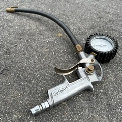 エアプレッシャーゲージ behaus T-325 新潟精機 エア...