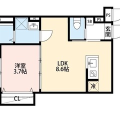✨『1LDK』草加市谷塚町✨敷金礼金無料💰✨人気のペット可物件🐶...