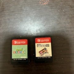 決まりました！ニンテンドースイッチのソフト2個