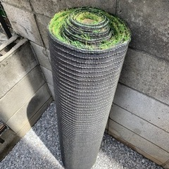 受け渡し予定あり　人工芝1*4.8m