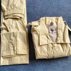 自転車通学用雨ガッパ  男子中学生用