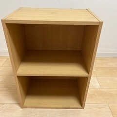 二段収納棚　0円
