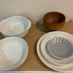 お皿、おわんセット　一人暮らしの方向け
