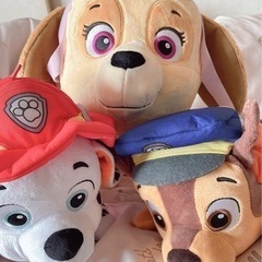パウパトロール★ぬいぐるみ★3体セット