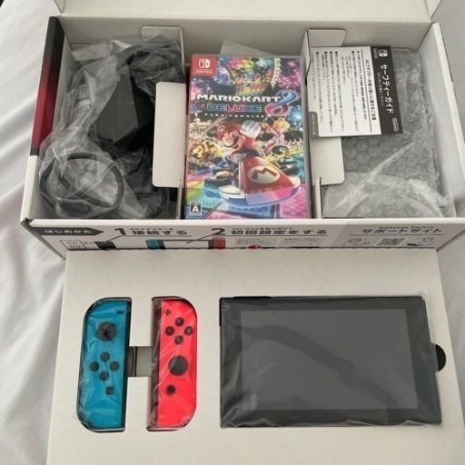 ポケモン2種、マリカ、マリパ付き、Switch本体