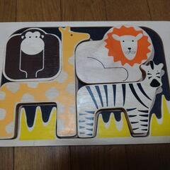 赤ちゃん玩具 SAFARI ANIMAL PUZZLEの画像