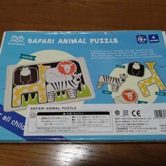 赤ちゃん玩具 SAFARI ANIMAL PUZZLEの画像