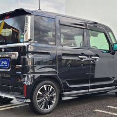 🌟ハイブリッド＋ターボの軽！！力強さ最強！！🌟スズキ スペーシア　カスタム 　ハイブリッド　ＸＳターボの画像