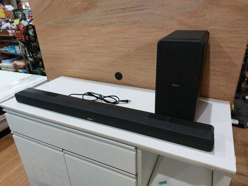 【愛品館 市原店】DENON　サブウーハー付き 3.1.2CHサウンドバー　DHT-S517　【愛市IMP050398-104】