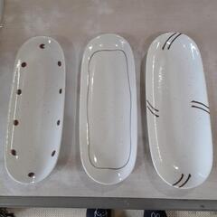 雑貨屋さんの長皿 3柄組  JTY1717の画像