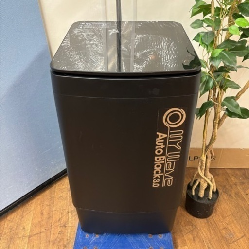 I681 ? 2022年製の美品♪ MAYWEVE オートブラック 洗濯機 （3.0㎏） ⭐ 動作確認済 ⭐ クリーニング済