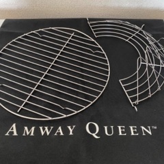 手渡し【掲載7／10迄】アムウェイ・クイーン・ウォック 5点セット