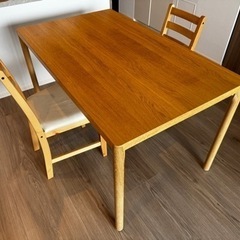 IKEA テーブル イス セット