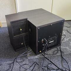 2.1ch スピーカーシステム  オーディオの画像