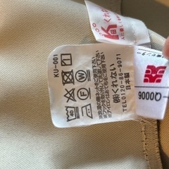 カーテン　アイボリー色の画像