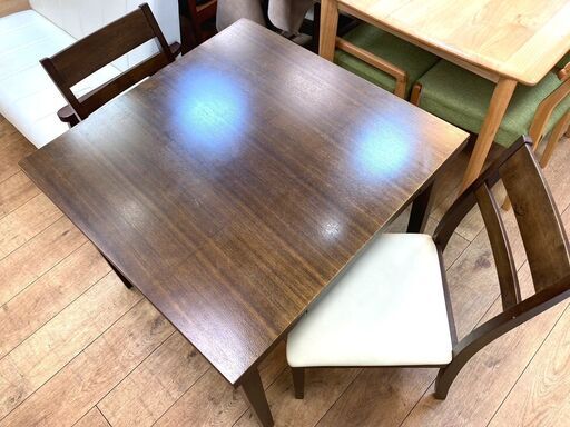 ★とっても便利なニトリの 伸長式ダイニングセット エクステンションダイニングセット★