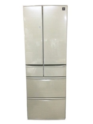 シャープ ノンフロン冷凍冷蔵庫 SJ-F461E-N  クリーニング済 o3243