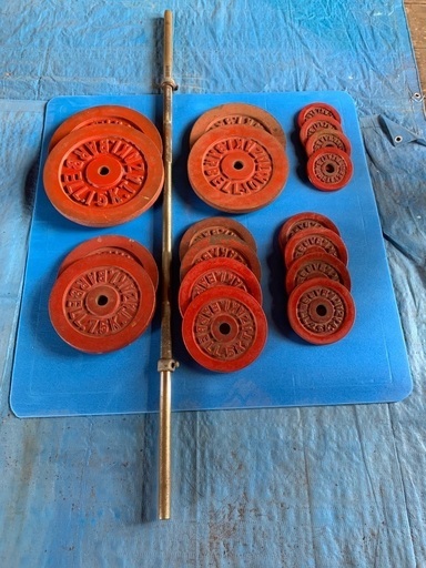 TAZAKI バーベルプレートセット