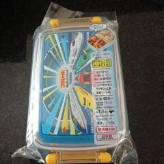 新品 プラレールお弁当箱  電車おにぎりセットの画像