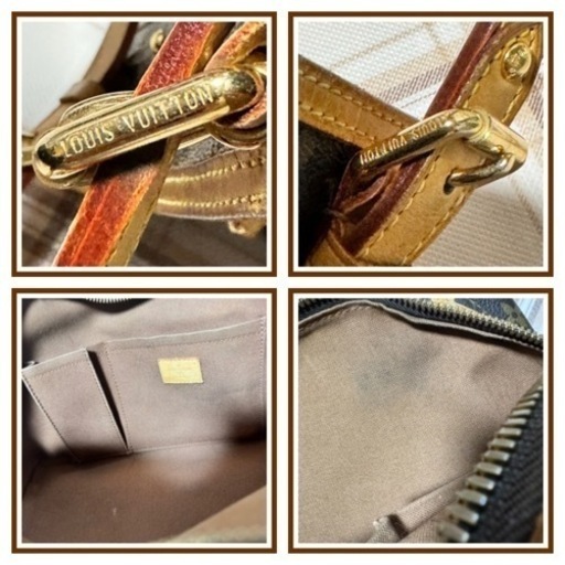 【フリマで売れました】ルイ・ヴィトン　LOUIS VUITTON モノグラム リヴェット  M40140  リベット　 ショルダーバッ