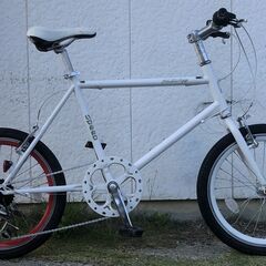 ミニベロ20インチ外装6段変速チェーン新品交換済み