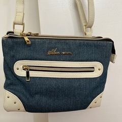 デニム★収納たくさん★長さ調節可★肩掛けバッグ 