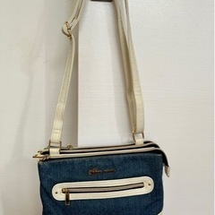 デニム★収納たくさん★長さ調節可★肩掛けバッグ の画像