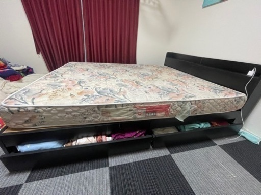 家具 ベッド ダブルベッド