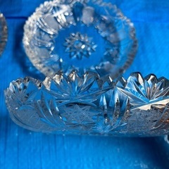 ガラスのお皿2枚の画像