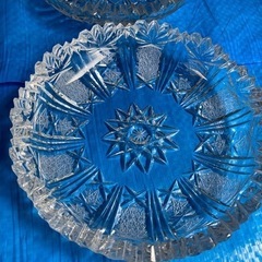 ガラスのお皿2枚の画像